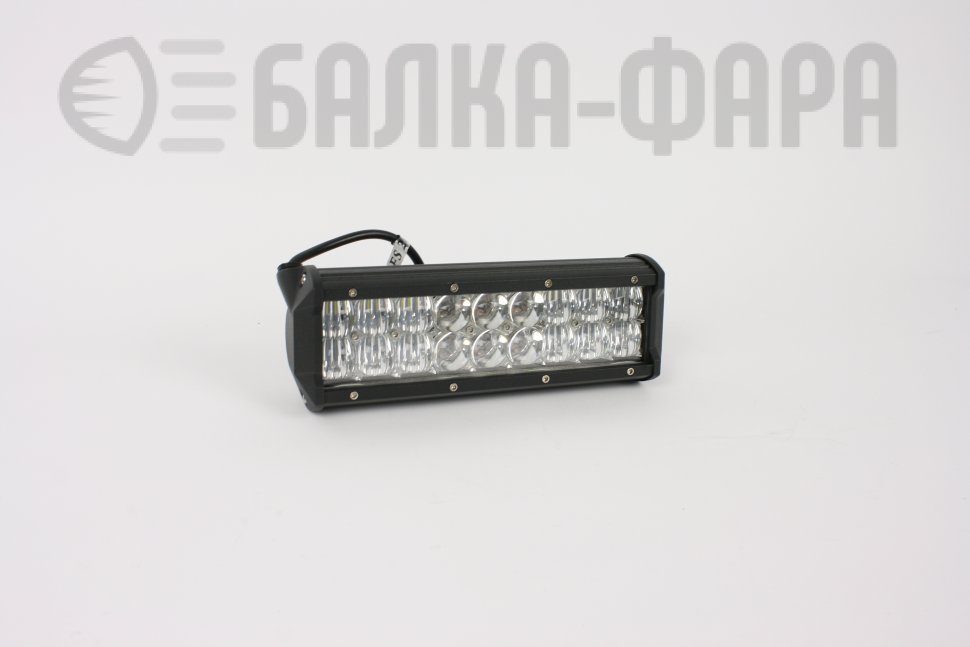 LED-балка комбинированного света, 27 Ватт, с линзами 5D