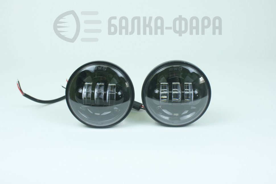 Светодиодные фары в ПТФ, 4,5 дюйма, серия F4218, черные