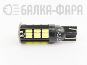 Лампа светодиодная T-10 12-24v 4014 42smd canbus /2142/
