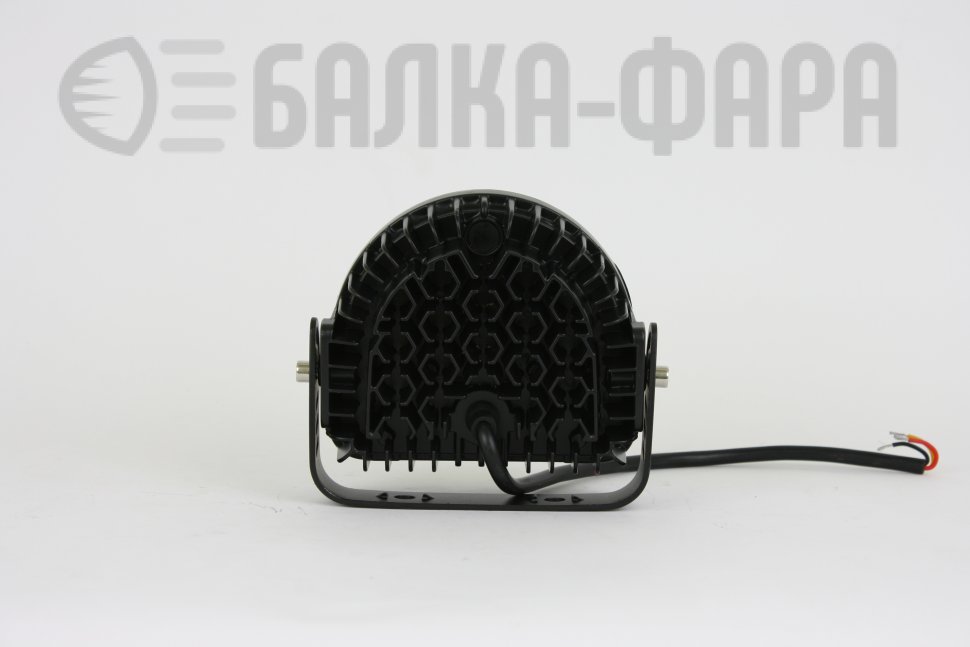 Светодиодная маркерная фара, красная зона + желтый строб, 18 Ватт