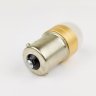 Лампа 12T25/21w/ (1156) желтая матовая колба can 3d /2155/