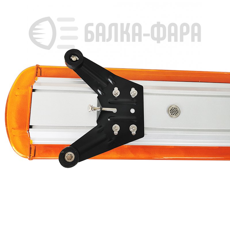 Балка проблесковая 220-W желтая 12-24V