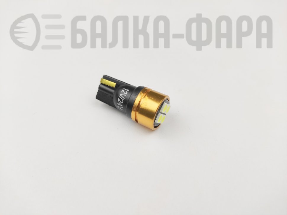 С/д t10 4 SMD 3030 WHITE/2187/